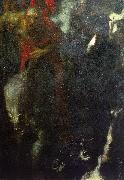 Franz von Stuck The Wild Hunt oil painting on canvas